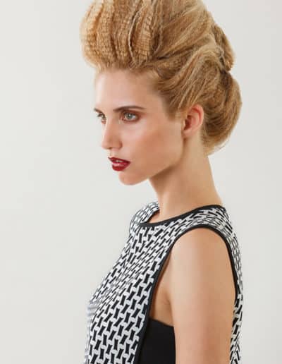 chignon Bombe chic Laurent Voisinet